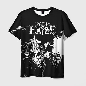 Мужская футболка 3D с принтом Path of Exile Ultimatum в Белгороде, 100% полиэфир | прямой крой, круглый вырез горловины, длина до линии бедер | dota | game | path of exile ultimatum | войн | дота | игра | ммо | монстр | патч оф экзайл | рыцарь