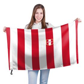 Флаг 3D с принтом Сборная Перу. в Белгороде, 100% полиэстер | плотность ткани — 95 г/м2, размер — 67 х 109 см. Принт наносится с одной стороны | fifa | news | peru | peru (country) | бразилия | дания | кубок америки | перу | россия | спорт | уругвай | футбол | чемпионат мира