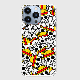 Чехол для iPhone 13 Pro с принтом ONE PIECE   ВАН ПИС   УЗОР в Белгороде,  |  | anime | one piece | pattern. | skull | аниме | ван пис | манга | мультфильм | скелет | узор | череп | японская анимация