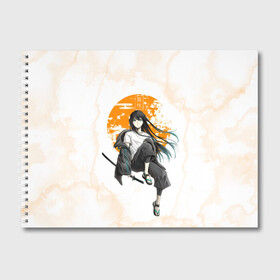 Альбом для рисования с принтом Муичиро Токито Kimetsu no Yaiba в Белгороде, 100% бумага
 | матовая бумага, плотность 200 мг. | Тематика изображения на принте: demon slayer | kamado | kimetsu no yaiba | nezuko | tanjiro | аниме | гию томиока | зеницу агацума | иноске хашибира | камадо | клинок | корзинная девочка | манга | музан кибуцуджи | незуко | рассекающий демонов | танджиро