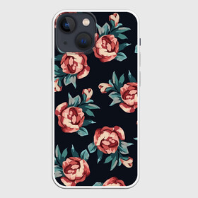 Чехол для iPhone 13 mini с принтом Розы в Белгороде,  |  | summer | sun | аромат | букет | вазон | великолепие | краски | красота | куст | летняя | лето | нежность | природа | растения | розы | солнце | украшение | фауна | цветник | цветы