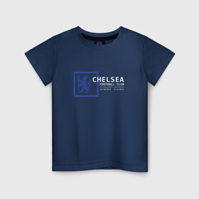 Детская футболка хлопок с принтом FC Chelsea | Stamford Bridge (2021/22) в Белгороде, 100% хлопок | круглый вырез горловины, полуприлегающий силуэт, длина до линии бедер | 0x000000123 | chelsea | stamford bridge | вернер | канте | стамфорд бридж | челси
