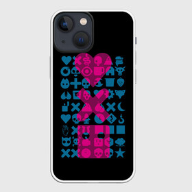 Чехол для iPhone 13 mini с принтом Любовь. Смерть. Роботы в Белгороде,  |  | death | heart | ldr | logo | love | netflix | robots | smile | анимация | кино | лого | лср | любовь | нетфликс | роботы | сердце | сериал | смайл | смайлик