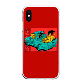 Чехол для iPhone XS Max матовый с принтом Old Dragon Ball в Белгороде, Силикон | Область печати: задняя сторона чехла, без боковых панелей | Тематика изображения на принте: anime | dragon ball | аниме | анимэ | драгон бал | дрэгон бол | жемчуг дракона