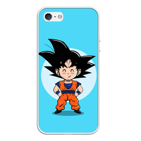 Чехол для iPhone 5/5S матовый с принтом Sweet Goku в Белгороде, Силикон | Область печати: задняя сторона чехла, без боковых панелей | anime | dragon ball | аниме | анимэ | драгон бал | дрэгон бол | жемчуг дракона