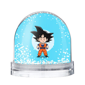 Игрушка Снежный шар с принтом Sweet Goku в Белгороде, Пластик | Изображение внутри шара печатается на глянцевой фотобумаге с двух сторон | anime | dragon ball | аниме | анимэ | драгон бал | дрэгон бол | жемчуг дракона