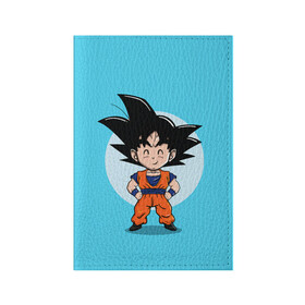 Обложка для паспорта матовая кожа с принтом Sweet Goku в Белгороде, натуральная матовая кожа | размер 19,3 х 13,7 см; прозрачные пластиковые крепления | Тематика изображения на принте: anime | dragon ball | аниме | анимэ | драгон бал | дрэгон бол | жемчуг дракона