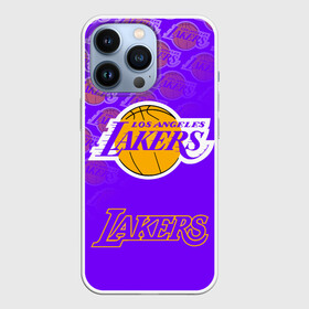 Чехол для iPhone 13 Pro с принтом LOS ANGELES LAKERS   ЛЕЙКЕРС в Белгороде,  |  | Тематика изображения на принте: 24 lakers | kobe bryant | lakers | los angeles lakers | баскетбол. | коби брайант | лос анджелес лейкерс | лосанджелес лейкерс