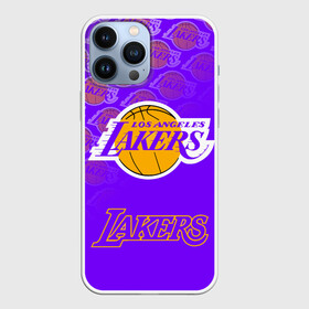 Чехол для iPhone 13 Pro Max с принтом LOS ANGELES LAKERS   ЛЕЙКЕРС в Белгороде,  |  | Тематика изображения на принте: 24 lakers | kobe bryant | lakers | los angeles lakers | баскетбол. | коби брайант | лос анджелес лейкерс | лосанджелес лейкерс