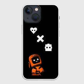Чехол для iPhone 13 mini с принтом Милый робот в Белгороде,  |  | netflix | любовь | роботы | сериал