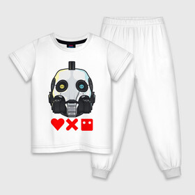 Детская пижама хлопок с принтом Love, Death and Robots | XBOT 4000 (Z) в Белгороде, 100% хлопок |  брюки и футболка прямого кроя, без карманов, на брюках мягкая резинка на поясе и по низу штанин
 | death | love | love death robots | netflix | robots | vedeathrobots | xbot 4000 | любовь | нетфликс | роботы | сериал | сериалы