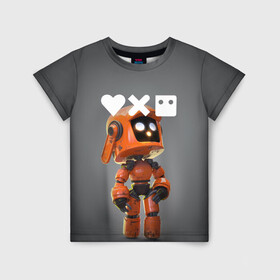 Детская футболка 3D с принтом Love, Death and Robots | K-VRC (Z) в Белгороде, 100% гипоаллергенный полиэфир | прямой крой, круглый вырез горловины, длина до линии бедер, чуть спущенное плечо, ткань немного тянется | death | k vrc | love | love death robots | netflix | robots | vedeathrobots | xbot 4000 | врц | любовь | нетфликс | роботы | сериал | сериалы