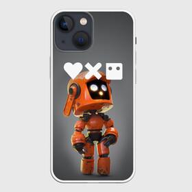 Чехол для iPhone 13 mini с принтом Love, Death and Robots | K VRC (Z) в Белгороде,  |  | death | k vrc | love | love death robots | netflix | robots | vedeathrobots | xbot 4000 | врц | любовь | нетфликс | роботы | сериал | сериалы