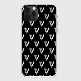 Чехол для iPhone 12 Pro Max с принтом Викинги Лого Паттерн | Vikings Pattern (Z) в Белгороде, Силикон |  | bjorn | floki | lodbrok | normann | ragnar | ragnarr | viking | vikingar | vikingene | vikinger | vikings | бьёрн | вальгала | вальгалла | вальхала | вальхалла | варяги | викинг | викинги | конанг | конунг | лагерта | лодброк | норман | рагнар