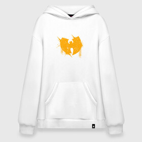 Худи SuperOversize хлопок с принтом Wu-Tang Yellow в Белгороде, 70% хлопок, 30% полиэстер, мягкий начес внутри | карман-кенгуру, эластичная резинка на манжетах и по нижней кромке, двухслойный капюшон
 | Тематика изображения на принте: black | hiphop | method man | music | new york | nyc | odb | old school | rap | rza | wu tang clan | wutang | ву тэнг | граффити | микрофон | музыка | нью йорк | рэп | рэпер | хипхоп