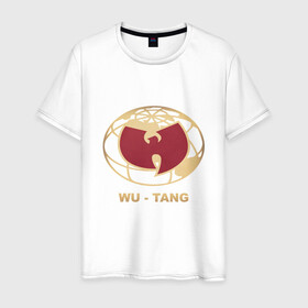 Мужская футболка хлопок с принтом Wu-Tang World в Белгороде, 100% хлопок | прямой крой, круглый вырез горловины, длина до линии бедер, слегка спущенное плечо. | black | hiphop | method man | music | new york | nyc | odb | old school | rap | rza | wu tang clan | wutang | ву тэнг | граффити | микрофон | музыка | нью йорк | рэп | рэпер | хипхоп