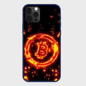 Чехол для iPhone 12 Pro с принтом BITCOIN / БИТКОИН / ОГОНЬ в Белгороде, силикон | область печати: задняя сторона чехла, без боковых панелей | Тематика изображения на принте: binance | binance com | bitcoin | bittrex com | btc | exmo me | hodl. | trading | банан биржа | бинанс | биткоин | криптовалюта биржа | криптотрейдер | криптотрейдинг | трейдинг