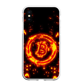 Чехол для iPhone XS Max матовый с принтом BITCOIN / БИТКОИН / ОГОНЬ в Белгороде, Силикон | Область печати: задняя сторона чехла, без боковых панелей | binance | binance com | bitcoin | bittrex com | btc | exmo me | hodl. | trading | банан биржа | бинанс | биткоин | криптовалюта биржа | криптотрейдер | криптотрейдинг | трейдинг