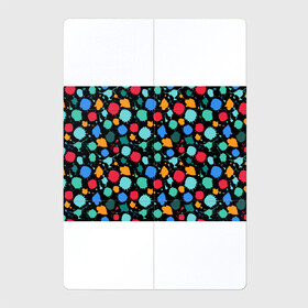 Магнитный плакат 2Х3 с принтом Брызги красок в Белгороде, Полимерный материал с магнитным слоем | 6 деталей размером 9*9 см | Тематика изображения на принте: брызги | краски | палитра | пятна | радуга | текстура | цвет | яркое
