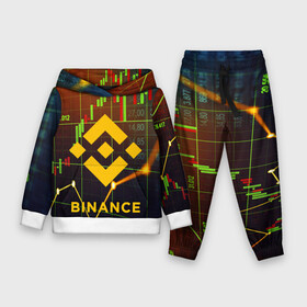 Детский костюм 3D (с толстовкой) с принтом BINANCE   БИНАНС   БАНАН в Белгороде,  |  | Тематика изображения на принте: binance | binance com | bitcoin | bittrex com | btc | exmo me | hodl. | trading | банан биржа | бинанс | биткоин | криптовалюта биржа | криптотрейдер | криптотрейдинг | трейдинг