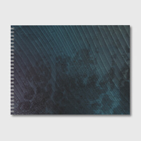 Альбом для рисования с принтом Dark Texture в Белгороде, 100% бумага
 | матовая бумага, плотность 200 мг. | background | dark | gradient | lines | paints | ripples | spot | spots | stripes | texture | waves | волны | градиент | краски | линии | полосы | пятна | пятно | рябь | текстура | темная | тьма | фон