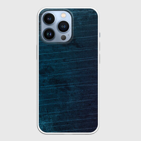 Чехол для iPhone 13 Pro с принтом Texture. Blue Ripples в Белгороде,  |  | Тематика изображения на принте: background | blue | dark | gradient | lines | paints | purple | red | ripples | spot | spots | stripes | texture | waves | волны | голубая | градиент | краски | красный | линии | полосы | пятна | пятно | рябь | текстура | темная | тьма | фиолето