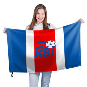Флаг 3D с принтом Сборная Исландии в Белгороде, 100% полиэстер | плотность ткани — 95 г/м2, размер — 67 х 109 см. Принт наносится с одной стороны | англия | видео | исландия | новости | последние новости | россия | сборная | сборная исландии | спорт | франция | футбол | чемпионат европы