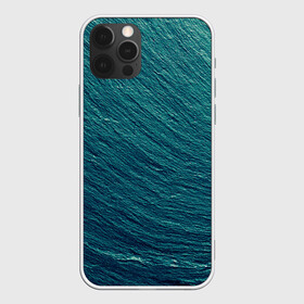 Чехол для iPhone 12 Pro с принтом Endless Sea в Белгороде, силикон | область печати: задняя сторона чехла, без боковых панелей | background | blue | dark | gradient | green | lines | ocean | paints | ripples | sea | spot | spots | stripes | texture | waves | волны | голубая | градиент | зеленый | краски | линии | море | океан | полосы | пятна | пятно | рябь | текстура | т