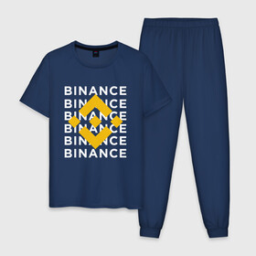 Мужская пижама хлопок с принтом BINANCE /  БИНАНС / БАНАН в Белгороде, 100% хлопок | брюки и футболка прямого кроя, без карманов, на брюках мягкая резинка на поясе и по низу штанин
 | binance | binance com | bitcoin | bittrex com | btc | exmo me | hodl | trading | банан биржа | банан. | бинанс | биткоин | график | криптовалюта биржа | криптотрейдер | криптотрейдинг | трейдинг