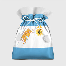 Подарочный 3D мешок с принтом Сборная Аргентины в Белгороде, 100% полиэстер | Размер: 29*39 см | goal24 | аргентина | барселона | дибала | игуаин | икарди | лионель месси | месси | месси аргентина | сборная аргентины | спорт | футбол | чемпионат мира | чм