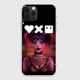 Чехол для iPhone 12 Pro Max с принтом Love, Death and Robots | Lora Glitch (Z) в Белгороде, Силикон |  | death | glitch | lora | love | love death robots | netflix | robots | vedeathrobots | xbot 4000 | глитч | лора | любовь | нетфликс | роботы | сериал | сериалы