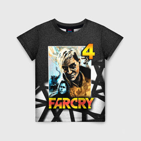 Детская футболка 3D с принтом FARCRY 4 | Пэйган Мин в Белгороде, 100% гипоаллергенный полиэфир | прямой крой, круглый вырез горловины, длина до линии бедер, чуть спущенное плечо, ткань немного тянется | Тематика изображения на принте: far cry | far cry 5 | far cry new dawn | far cry primal | farcry | fc 5 | fc5 | game | new dawn | primal | игры | постапокалипсис | фар край | фар край 5