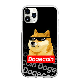 Чехол для iPhone 11 Pro Max матовый с принтом DOGECOIN / DOGE / ДОГИКОИН в Белгороде, Силикон |  | Тематика изображения на принте: crypto | cryptocurrency | doge | dogecoin | elon mask | trading | биржа криптовалют | доги | догикоин | илон маск | криптовалюта | мем | трейдинг.