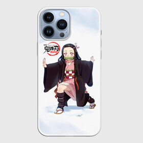 Чехол для iPhone 13 Pro Max с принтом Nezuko Kamado Kimetsu no Yaiba в Белгороде,  |  | Тематика изображения на принте: demon slayer | kamado | kimetsu no yaiba | nezuko | tanjiro | аниме | гию томиока | зеницу агацума | иноске хашибира | камадо | клинок | корзинная девочка | манга | музан кибуцуджи | незуко | рассекающий демонов | танджиро