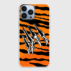 Чехол для iPhone 13 Pro Max с принтом След от когтей тигра в Белгороде,  |  | tiger | восточный тигр | год тигра | когти | кошка | тигр | тигренок | хищник