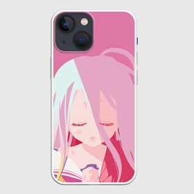 Чехол для iPhone 13 mini с принтом Милая Широ в Белгороде,  |  | anime | no game no life | аниме | анимэ | без игры жизни нет | пустые | сиро | сора