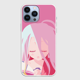 Чехол для iPhone 13 Pro Max с принтом Милая Широ в Белгороде,  |  | anime | no game no life | аниме | анимэ | без игры жизни нет | пустые | сиро | сора