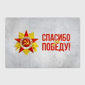 Магнитный плакат 3Х2 с принтом Спасибо за Победу в Белгороде, Полимерный материал с магнитным слоем | 6 деталей размером 9*9 см | 1941 | 1945 | 9 мая | великая отечественная война | великая победа | военные | война | горжусь | победа | помню | с днём победы | солдаты | спасибо за победу | ссср