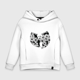 Детское худи Oversize хлопок с принтом Wu-Tang Flowers в Белгороде, френч-терри — 70% хлопок, 30% полиэстер. Мягкий теплый начес внутри —100% хлопок | боковые карманы, эластичные манжеты и нижняя кромка, капюшон на магнитной кнопке | black | hiphop | method man | music | new york | nyc | odb | old school | rap | rza | wu tang clan | wutang | ву тэнг | граффити | микрофон | музыка | нью йорк | рэп | рэпер | хипхоп