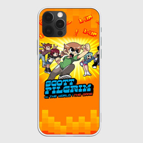 Чехол для iPhone 12 Pro с принтом Scott Pilgrim в Белгороде, силикон | область печати: задняя сторона чехла, без боковых панелей | ким | пайн | персонаж | пилигрим | подпространство | рамона | скотт | стивен | стиллс | флауэрс