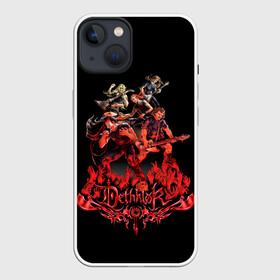 Чехол для iPhone 13 с принтом Dethklok concert в Белгороде,  |  | dethklok | metalocalypse | апокалипсис | вильям мердерфэйс | металл | металлапокалипсис | мульт | мультфильм | пиклз | рок группа | сквизгаард эксплоужен | токи вортуз