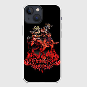 Чехол для iPhone 13 mini с принтом Dethklok concert в Белгороде,  |  | dethklok | metalocalypse | апокалипсис | вильям мердерфэйс | металл | металлапокалипсис | мульт | мультфильм | пиклз | рок группа | сквизгаард эксплоужен | токи вортуз