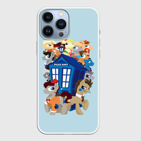 Чехол для iPhone 13 Pro Max с принтом My little pony x Doctor Who в Белгороде,  |  | my little pony | весёлая пинки пай | добрая флаттершайн | доктор кто | дружба это чудо | единорог | единороги | май литл пони | мульт | мультфильм | радуга дэш | селестия | спайк | сумеречная искорка