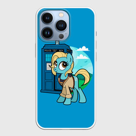 Чехол для iPhone 13 Pro с принтом Пони х Доктор Кто в Белгороде,  |  | my little pony | весёлая пинки пай | добрая флаттершайн | дружба это чудо | единорог | единороги | май литл пони | мульт | мультфильм | радуга дэш | селестия | спайк | сумеречная искорка | честная эплджек