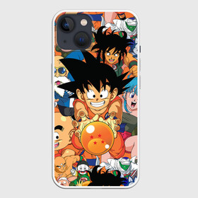 Чехол для iPhone 13 с принтом Dragon Ball (главные герои) в Белгороде,  |  | anime | dragon ball | dragon ball z | goku | аниме | драконий жемчуг | жемчуг дракона | манга | сайян | сон гоку