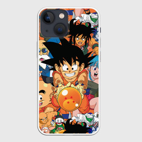 Чехол для iPhone 13 mini с принтом Dragon Ball (главные герои) в Белгороде,  |  | anime | dragon ball | dragon ball z | goku | аниме | драконий жемчуг | жемчуг дракона | манга | сайян | сон гоку