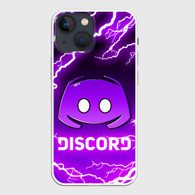 Чехол для iPhone 13 mini с принтом DISCORD   ДИСКОРД   МОЛНИЯ в Белгороде,  |  | discord | discord nitro | gamer | games | дискорд | дискорд бот | дискорд нитро | дискорд сервер | игры | логотип | молния | пурпурный | свет | социальные сети | фиолетовый.