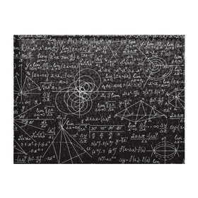 Обложка для студенческого билета с принтом Алгебра и Геометрия в Белгороде, натуральная кожа | Размер: 11*8 см; Печать на всей внешней стороне | алгебра | геометрия | графики | сложный формулы | формулы