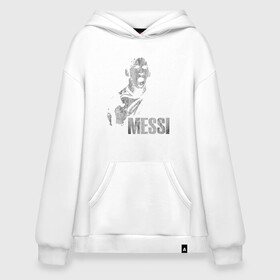 Худи SuperOversize хлопок с принтом Messi Scream в Белгороде, 70% хлопок, 30% полиэстер, мягкий начес внутри | карман-кенгуру, эластичная резинка на манжетах и по нижней кромке, двухслойный капюшон
 | argentina | barca | barcelona | football | lionel | messi | spain | sport | аргентина | барса | барселона | гол | золотой мяч | игрок | испания | камп ноу | лионель | месси | мяч | спорт | тренер | футбол | чемпион | чемпионат