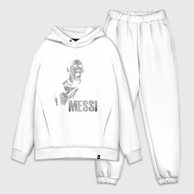 Мужской костюм хлопок OVERSIZE с принтом Messi Scream в Белгороде,  |  | argentina | barca | barcelona | football | lionel | messi | spain | sport | аргентина | барса | барселона | гол | золотой мяч | игрок | испания | камп ноу | лионель | месси | мяч | спорт | тренер | футбол | чемпион | чемпионат